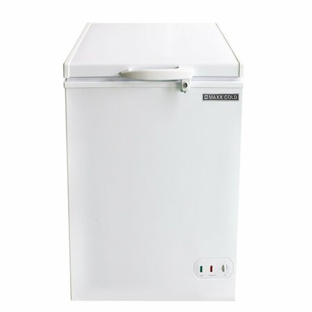 MAXX COLD Chest Freezer, Solid Top 3.4 CUFT MXSH3.4S